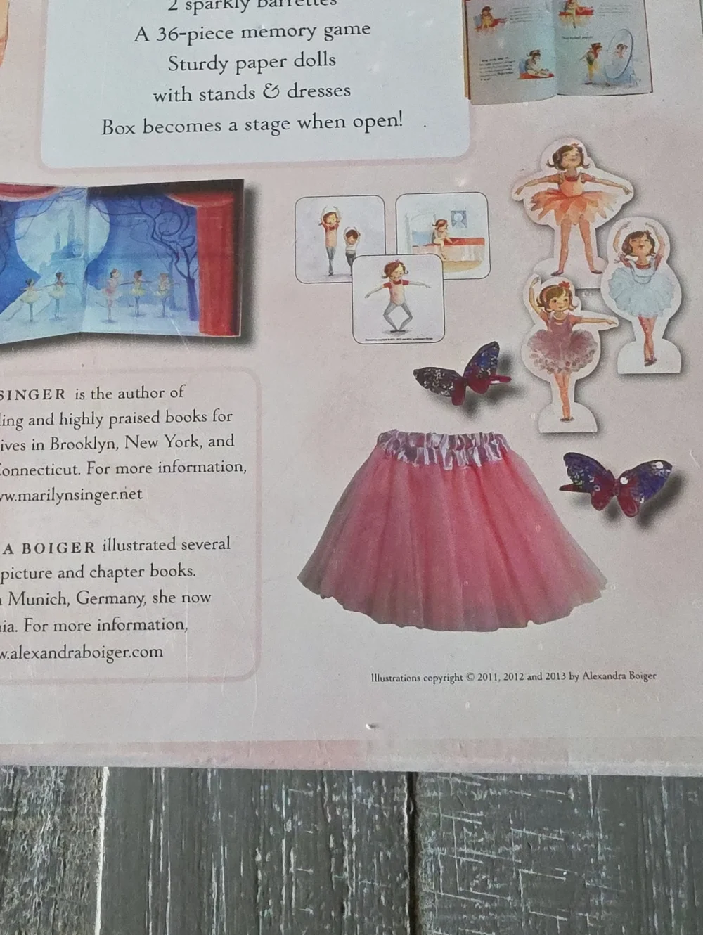 Tallulah's Ballet Box - Ballerina Keepsake + Tutu + 3 Storybooks + Memory Game